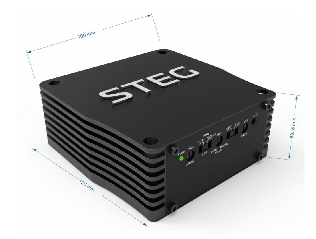 STEG GLORIA 60.4 amplificatore 4 Canali digitale 4x60W RMS