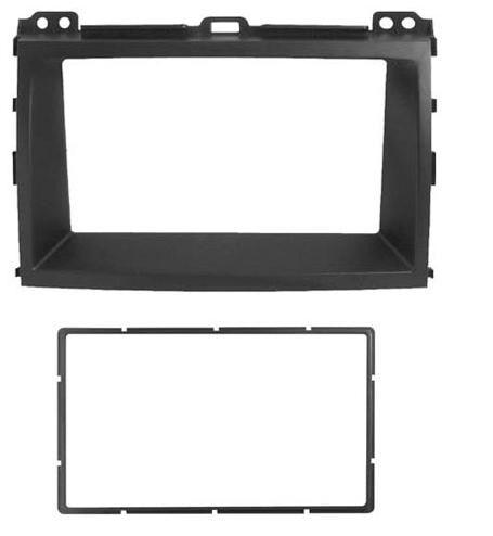 Phonocar 03484 Mascherina 2 DIN per Toyota Land Cruiser J120-125-Prado 07- Lexus JX470 03-09 colore nero - TechSoundSystem.com