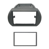 Phonocar 03475 Mascherina 2 DIN per Citroen Nemo - Peugeot Bipper - Fiat Fiorino - Qubo colore antracite - TechSoundSystem.com