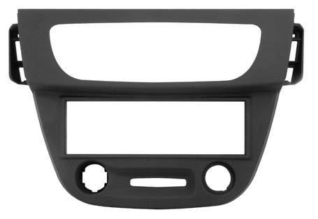 Phonocar 03489 Mascherina 1 DIN per Renault Megane III colore nero - TechSoundSystem.com