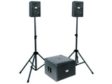 MONTARBO FULL612 Sistema COMPLETO Attivo con woofer da 6" e 12", 3 amplificatori classe D POTENTISSIMO *MADE IN ITALY* - TechSoundSystem.com