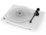 Pro-ject T1 PHONO SB giradischi hifi testina Ortofon OM5E stadio Phono MM, BIANCO - TechSoundSystem.com