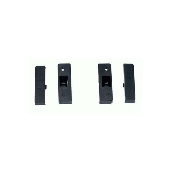 Staffe di fissaggio 1 DIN per Audi A3 01- colore nero - TechSoundSystem.com