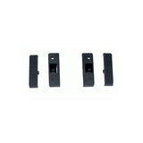 Staffe di fissaggio 1 DIN per Audi A3 01- colore nero - TechSoundSystem.com