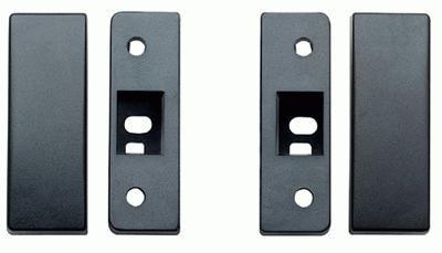 Staffe di fissaggio 1 DIN per Seat Toledo 05-Leon 05-VW Bora Colore nero - TechSoundSystem.com