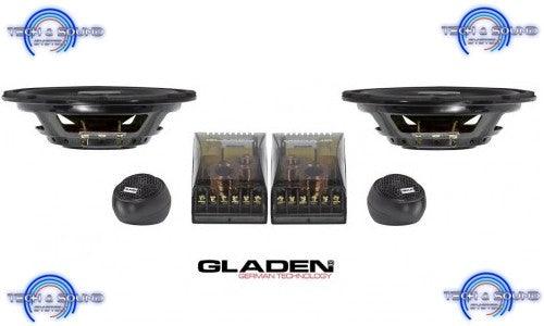 GLADEN RS 130 SLIM altoparlanti 2 vie SLIM con Midrange 130 mm, 2x 120/80, 3 Ohm - TechSoundSystem.com