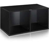 ZOMO VS-BOX200 BK BOX PORTA VINILI IN LEGNO COLORE NERO - TechSoundSystem.com