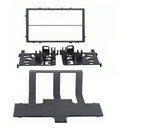 Kit fissaggio per autoradio 1/2 DIN Honda Odyssey - CR-V - Accord colore nero - TechSoundSystem.com