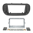 Kit fissaggio per autoradio 2 Din Fiat 500 -16 colore nero - TechSoundSystem.com