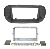 Kit fissaggio per autoradio 2 Din Fiat 500 -16 colore nero - TechSoundSystem.com