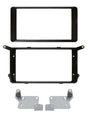 Phonocar 03651 Mascherina 2 Din per Citroen C4 Aircross 11- Mitsubishi ASX -14 Peugeot 4008 colore nero opaco - TechSoundSystem.com