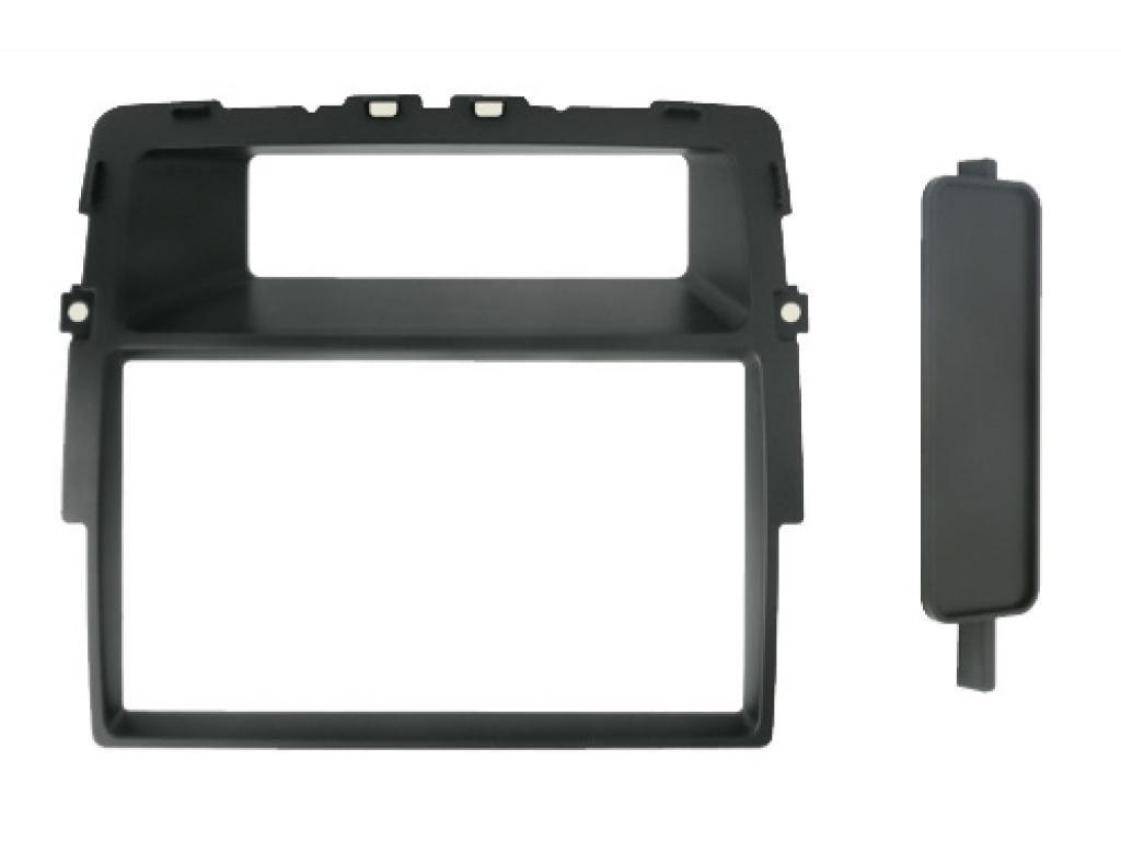Phonocar 03653 Mascherina 2 Din per Nissan Primastar 11- Opel Vivaro 11-14 Renault Trafic 11-14 colore nero - TechSoundSystem.com