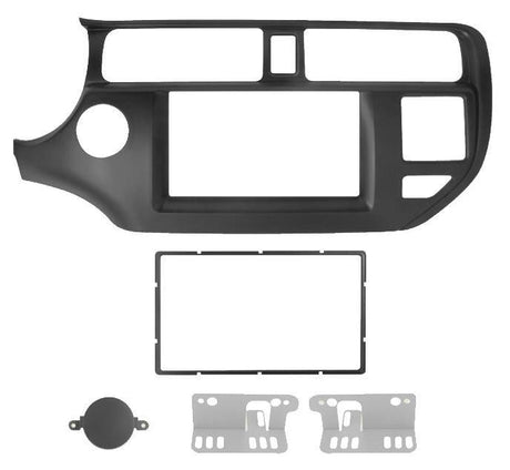 Phonocar 03656 Mascherina 2 Din per Kia Rio 12-15 colore nero - TechSoundSystem.com