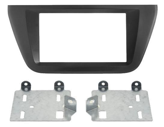 Phonocar 03675 Mascherina 2 Din per Suzuki SX4 S-Cross colore nero - TechSoundSystem.com