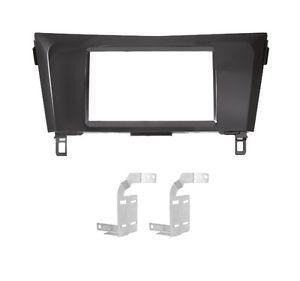 Phonocar 03684 Mascherina 2 Din per Nissan Qashqai 14- X-Trail 15- colore nero lucido - TechSoundSystem.com
