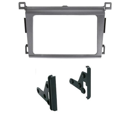 Phonocar 03682 Mascherina 2 Din per Toyota Rav 4 13-15 colore antracite - TechSoundSystem.com