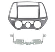 Phonocar 03683 Mascherina 2 Din per Hyundai i20 12-14 colore grigio metallizzato - TechSoundSystem.com
