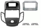 Phonocar 03659 Mascherina 2 Din per Ford Fiesta 2008- colore nero - TechSoundSystem.com