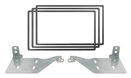 Phonocar 03669 Mascherina 2 Din per Nissan Pathfinder 05- Navarra 05- colore nero - TechSoundSystem.com