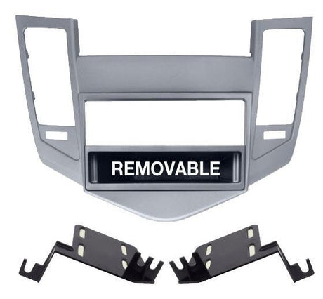 Phonocar 03608 Mascherina 1/2 Din per Chevrolet Cruze -13 colore argento - TechSoundSystem.com