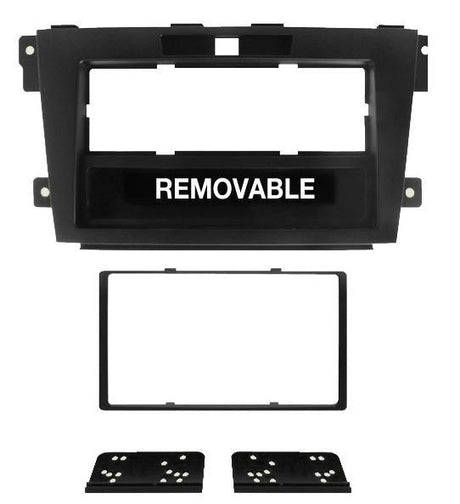 Phonocar 03607 Mascherina 1/2 Din per Mazda CX7 10- colore nero - TechSoundSystem.com