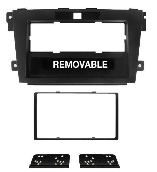 Phonocar 03607 Mascherina 1/2 Din per Mazda CX7 10- colore nero - TechSoundSystem.com