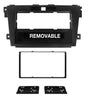 Phonocar 03607 Mascherina 1/2 Din per Mazda CX7 10- colore nero - TechSoundSystem.com