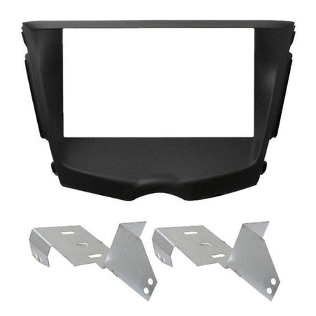 Phonocar 03610 Mascherina 2 Din per Hyundai Veloster colore nero - TechSoundSystem.com
