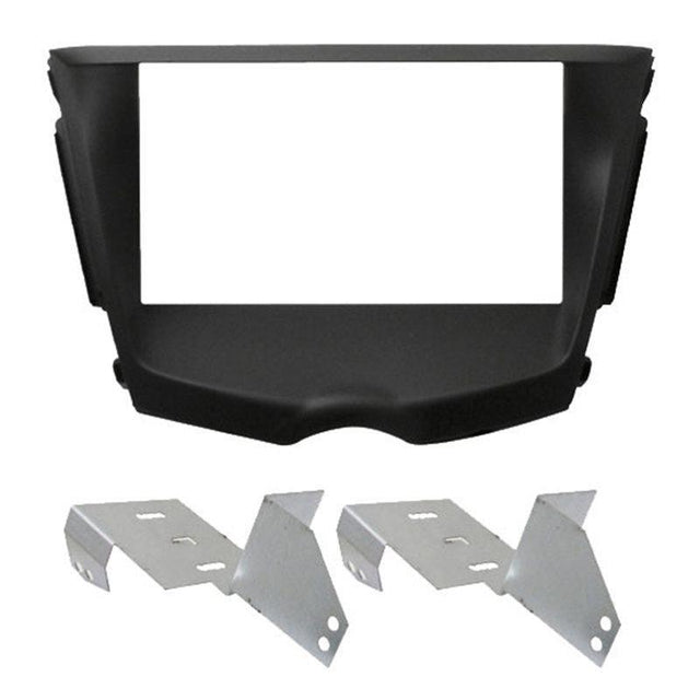 Phonocar 03610 Mascherina 2 Din per Hyundai Veloster colore nero - TechSoundSystem.com