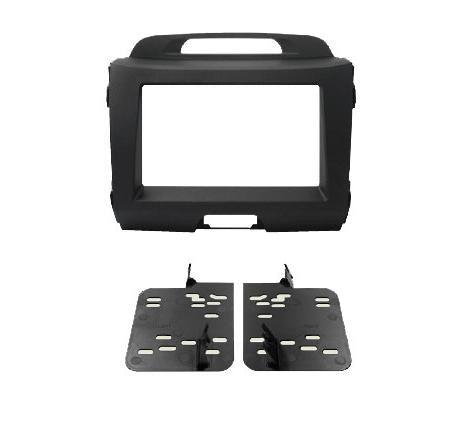 Phonocar 03604 Mascherina 2 Din per Kia Sportage 11- Mazda CX7 10- colore antracite - TechSoundSystem.com