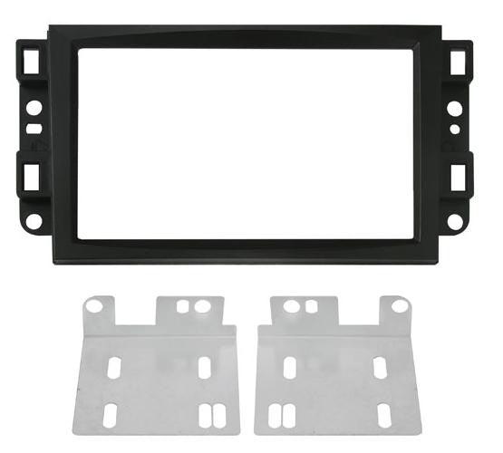 Phonocar 03636 Mascherina 2 Din per Chevrolet Aveo -11 Captiva 06- Epica colore nero - TechSoundSystem.com