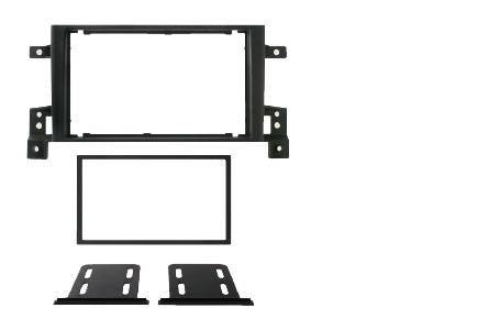 Phonocar 03623 Mascherina 2 Din per Suzuki Grand Vitara 05-14 colore antracite - TechSoundSystem.com