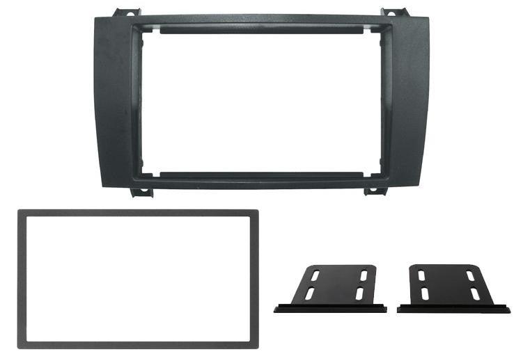Phonocar 03634 Mascherina 2 Din per Mercedes SLK (R171) 04-11 colore nero - TechSoundSystem.com