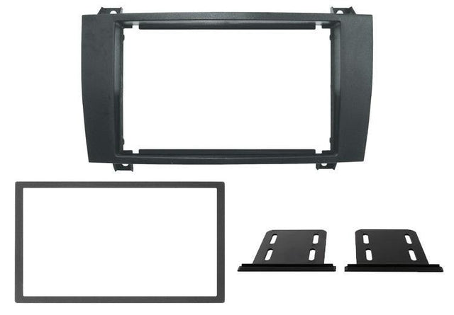 Phonocar 03634 Mascherina 2 Din per Mercedes SLK (R171) 04-11 colore nero - TechSoundSystem.com