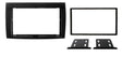 Phonocar 03633 Mascherina 2 DIN per Fiat Bravo 07- colore nero lucido - TechSoundSystem.com