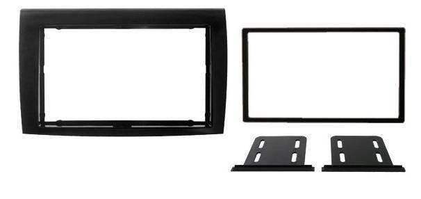 Phonocar 03633 Mascherina 2 DIN per Fiat Bravo 07- colore nero lucido - TechSoundSystem.com