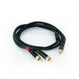 Cavo audio RCA351/3 Master Audio 2 RCA maschi + 1 mini Jack 3.5mm stereo, 3 MT. - TechSoundSystem.com