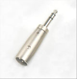 Adattatore spina XLR 3 poli - spina Jack 6,3 mm stereo in metallo HY4843 Master Audio - TechSoundSystem.com
