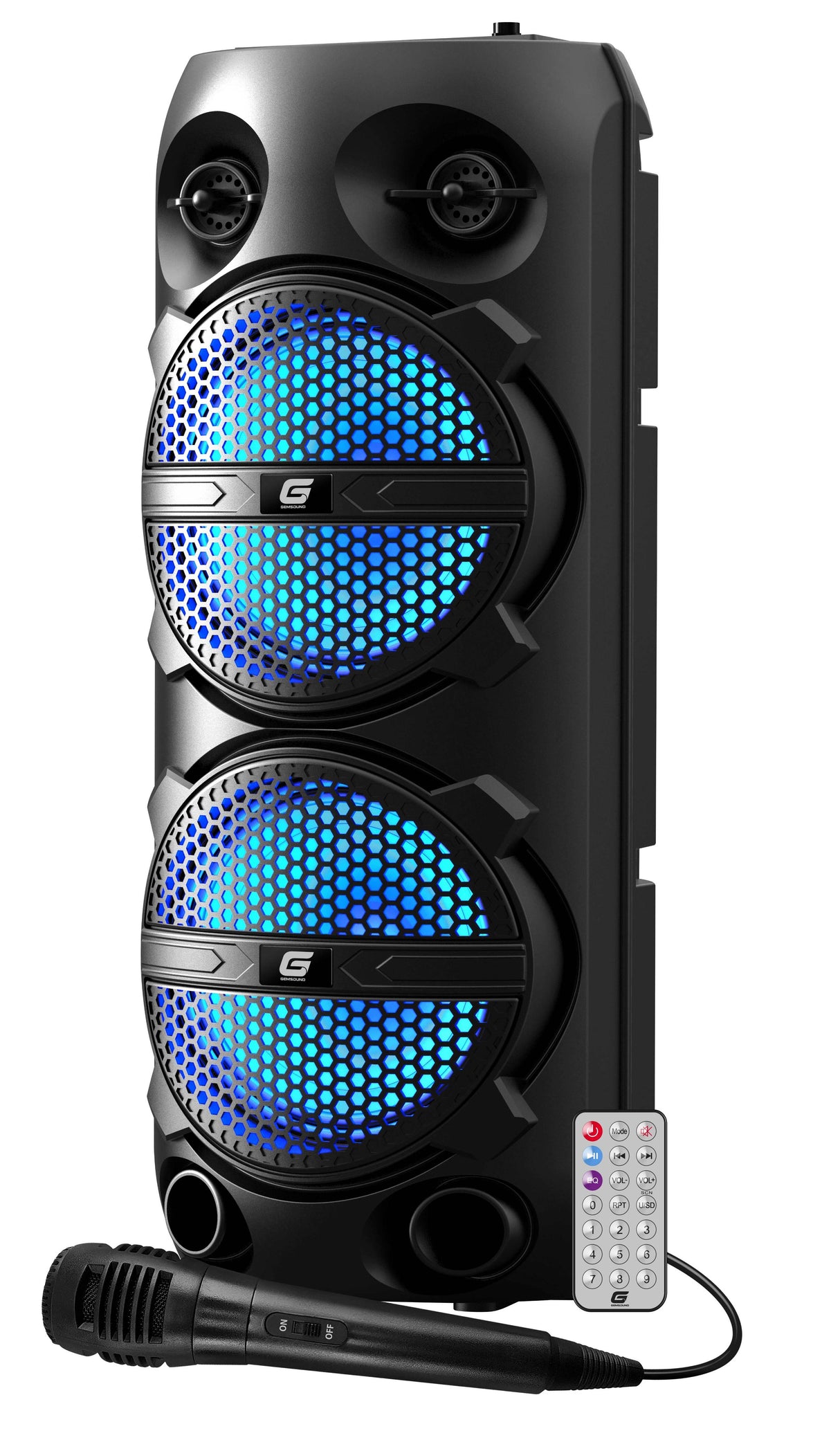 GEMSOUND GS 208 Diffusore amplificato 300W - TechSoundSystem.com