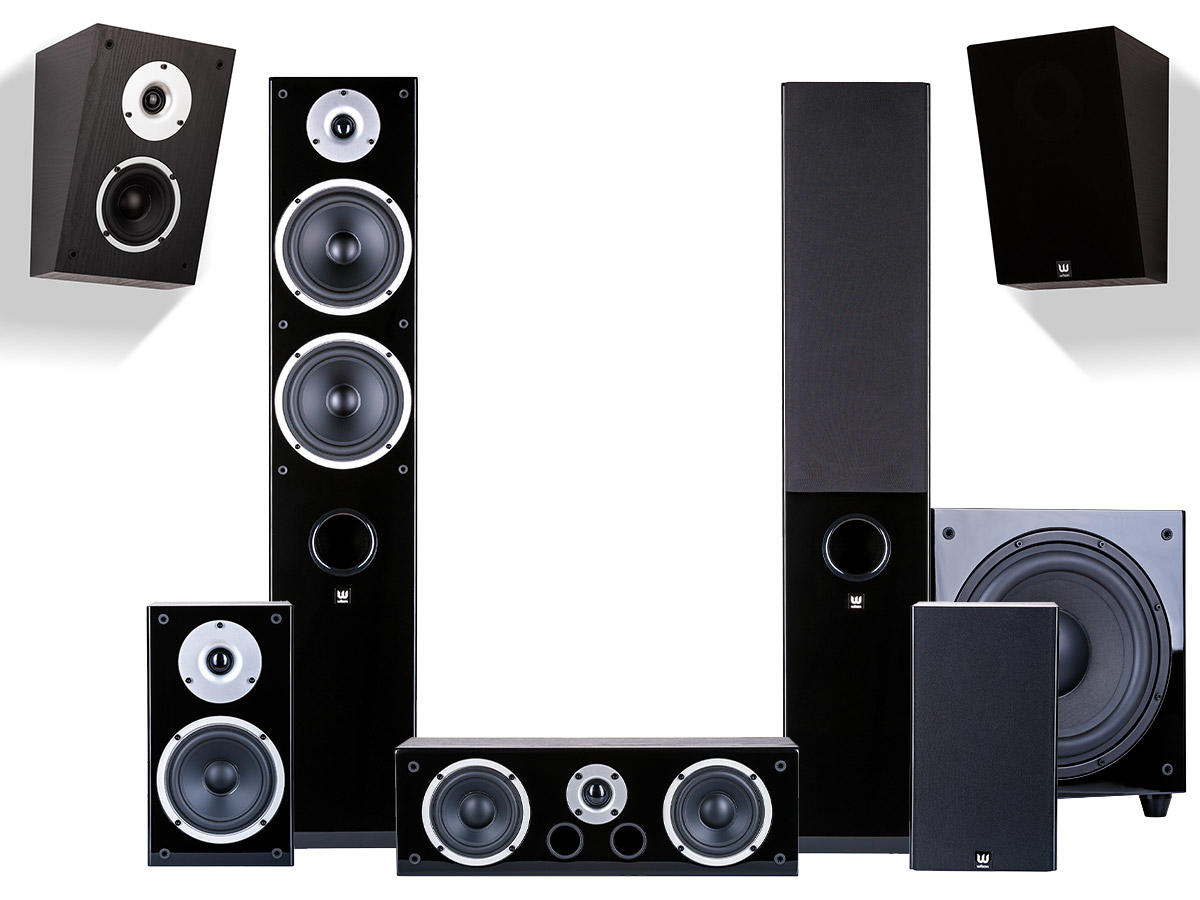 Wilson RAPTOR 7/1/X/VOCAL/SUB-10 kit completo 5.1.2 Home Cinema