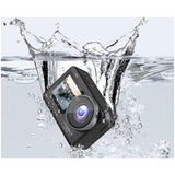 ONEGEAR PRO ELITE 4K 60 FPS Action Cam con chip AH22 doppio display - TechSoundSystem.com