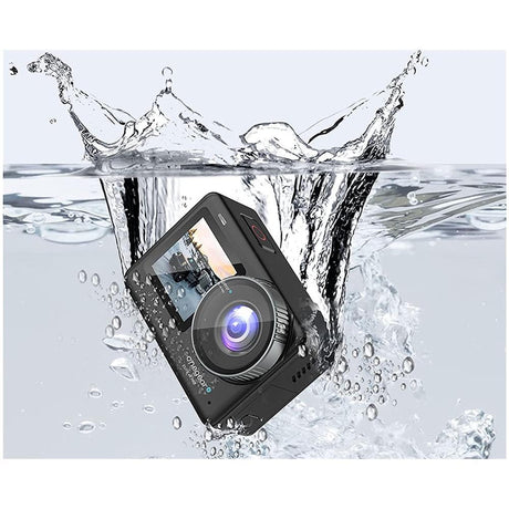 ONEGEAR PRO ELITE 4K 60 FPS Action Cam con chip AH22 doppio display - TechSoundSystem.com