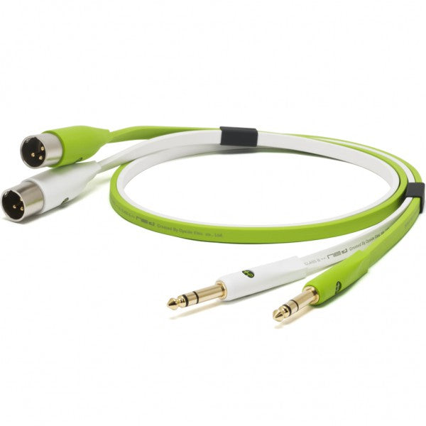 NEO OYAIDE D+ 1/4" TXM CLASS B 1 MT CAVO DI LINEA BILANCIATO JACK 1/4" - XLR MASCHIO 1 METRO - TechSoundSystem.com