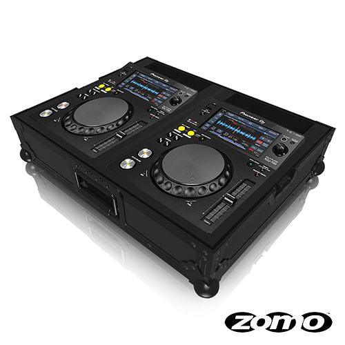 ZOMO XDJ 700 NSE FLIGHTCASE PROFESSIONALE PER 2 CD-PLAYER PIONEER XDJ-700 - TechSoundSystem.com