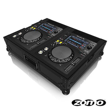ZOMO XDJ 700 NSE FLIGHTCASE PROFESSIONALE PER 2 CD-PLAYER PIONEER XDJ-700 - TechSoundSystem.com