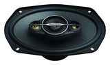 Pioneer TS-A6961F Sistema casse coassiali a 4 vie da 6 x 9 pollici (450 W)