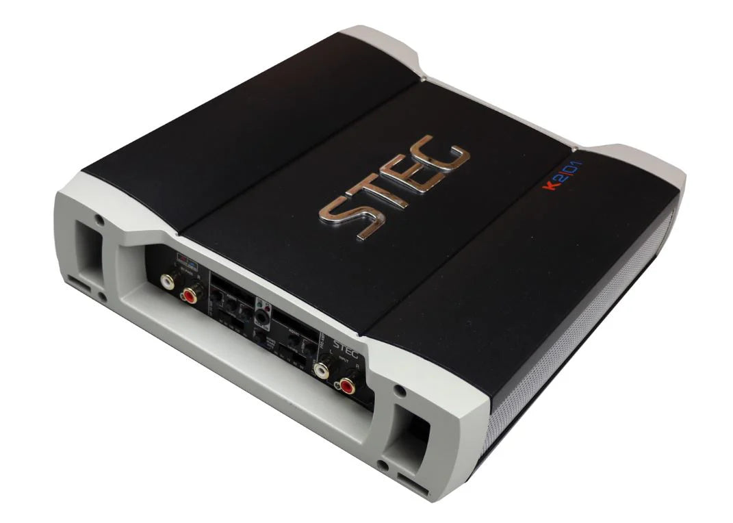 STEG K2.01 amplificatore 2 canali Competition, 365W RMS 1 ohm stabile