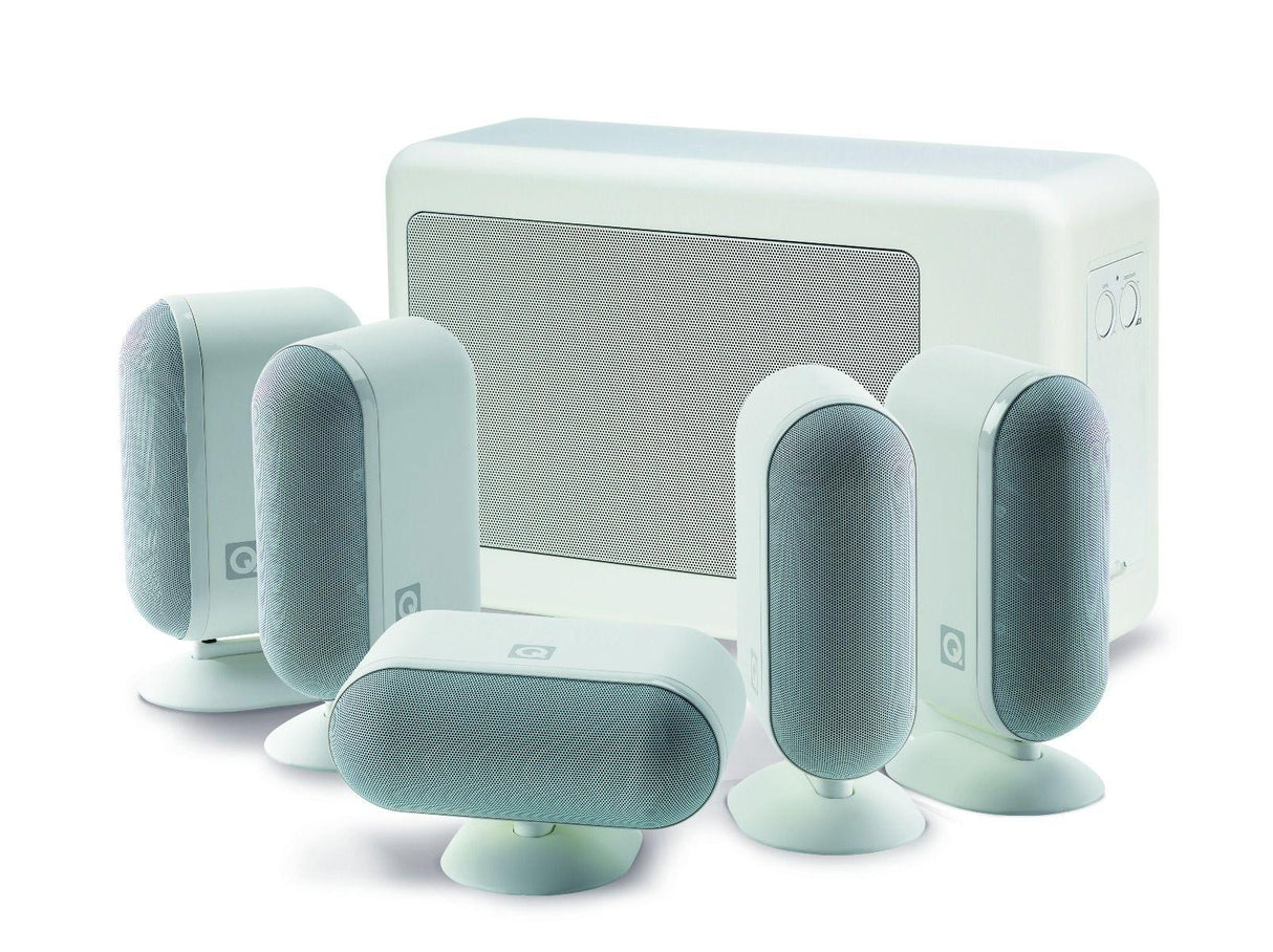 Q Acoustics Q 7000i 5.1 SLIM SPEAKER PACK sistema home cinema composto di 2 cp Q 7000LRi + 1 Q 7000Ci Centre + subwoofer Q 7060S - TechSoundSystem.com