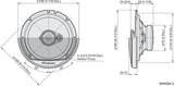 Pioneer TS-A1671F Diffusori per auto a 3 vie coassiali da 16,5 cm (320 W) - TechSoundSystem.com