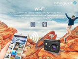 ONEGEAR PRO EXPLORER 4K 30 FPS Action Cam WIFI STABILIZZATORE EIS 40 MT WATERPROOF - TechSoundSystem.com